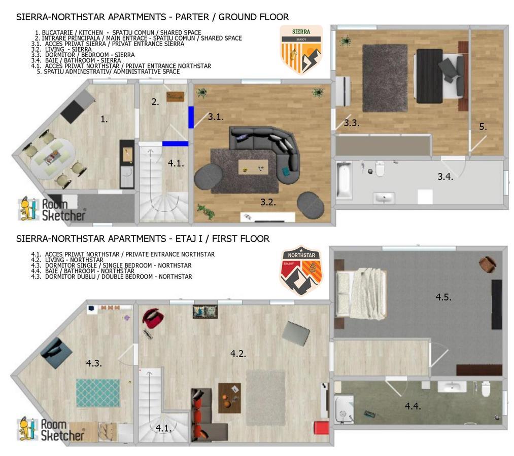 Sierra - Northstar Apartments Braszów Zewnętrze zdjęcie